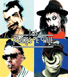 LOS PEORES DE CHILE - LOS PEORES DE CHILE (RED VINYL) -- VINILO
