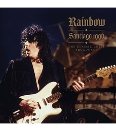 RAINBOW --- SANTIAGO 1996: THE CLASSIC CHILE BROADCAST --- 2 VINILOS 