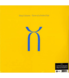 KING CRIMSON - THREE OF A PERFECT PAIR - VINILO
