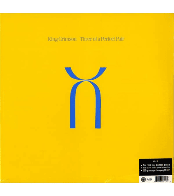 KING CRIMSON - THREE OF A PERFECT PAIR - VINILO