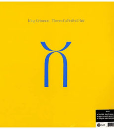 KING CRIMSON - THREE OF A PERFECT PAIR - VINILO