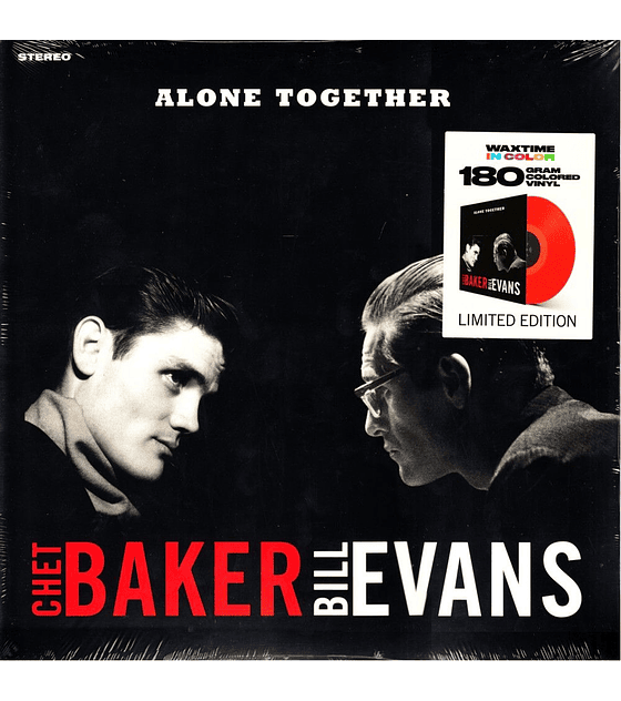 CHET BAKER & BILL EVANS – ALONE TOGETHER -- VINILO