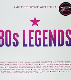80S LEGENDS --  (40 DEFINITIVE ARTISTS VARIOS) - 2 CDS