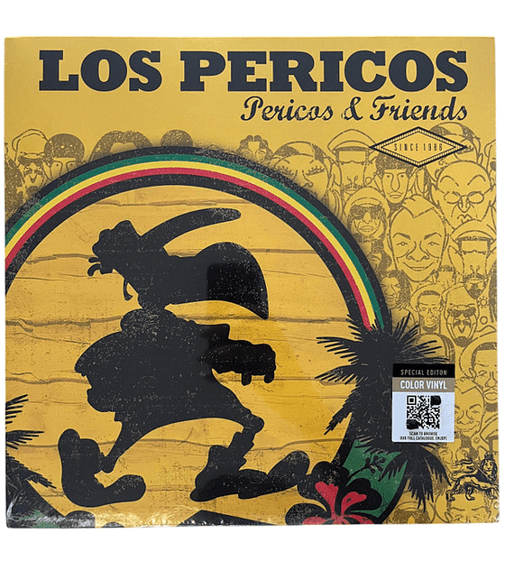   LOS PERICOS -- PERICOS AND FRIENDS -- (YELLOW VINYL) VINILO