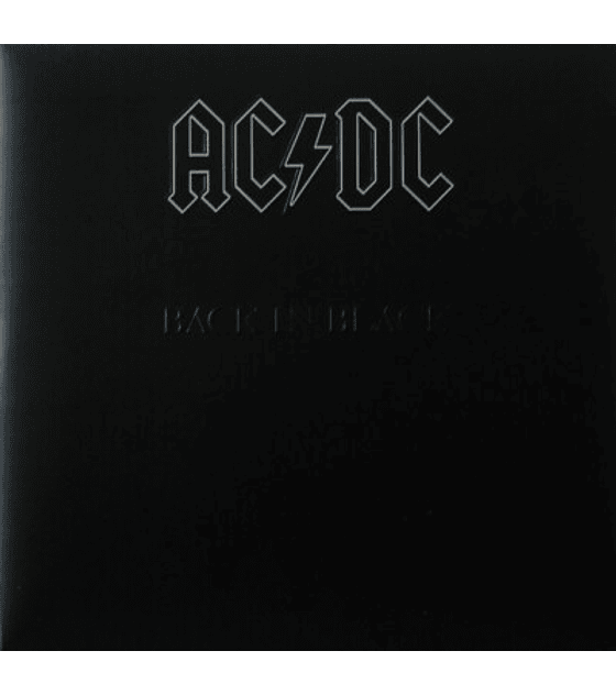 AC-DC - BACK IN BLACK -- VINILO 
