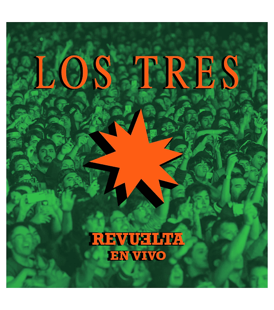 LOS TRES - REVUELTA EN VIVO --- 2  VINILOS