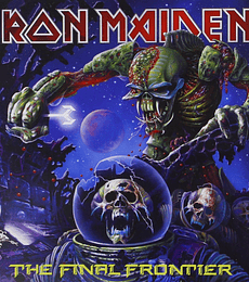  IRON MAIDEN -- THE FINAL FRONTIER -- CD
