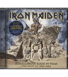  IRON MAIDEN -- SOMEWHERE BACK IN TIME -- CD