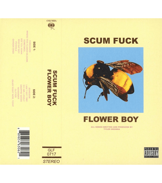 TYLER THE CREATOR – SCUM FUCK FLOWER BOY -- CD