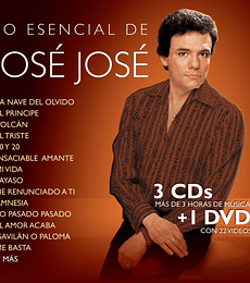  JOSE JOSE -- LO ESENCIAL -- 3 CDs + DVD