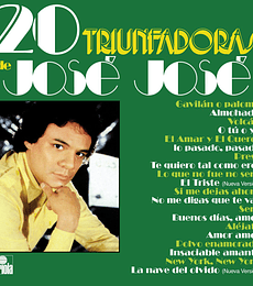 JOSE JOSE - 20 TRIUNFADORAS --  CD