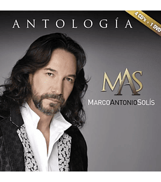 MARCO ANTONIO SOLIS - ANTOLOGIA -- 4 CDs + DVD
