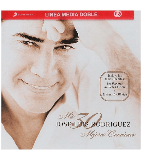 JOSE LUIS RODRIGUEZ -- MIS 30 MEJORES CANCIONES -- 2  CDs