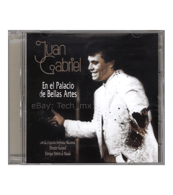 JUAN GABRIEL - EN EL PALACIO DE BELLAS ARTES -- 2 CDs