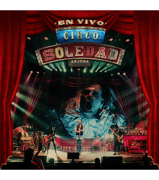 RICARDO ARJONA - CIRCO SOLEDAD -- 2CD+DVD