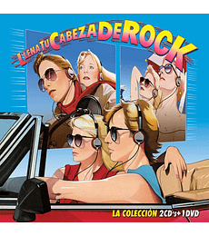 LLENA TU CABEZA DE ROCK - VARIOS ARTISTAS - 2 CD + DVD