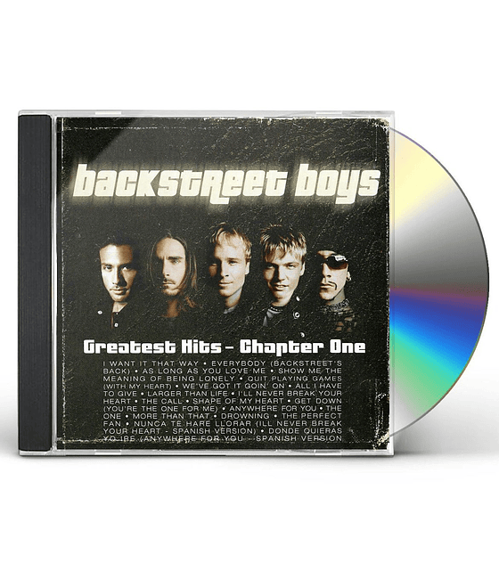 BACKSTREET BOYS -- THE GREATEST HITS CHAPTER ONE -- CD