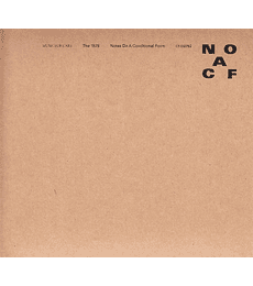 THE 1975 - NOTES ON A CONDITIONAL FORM