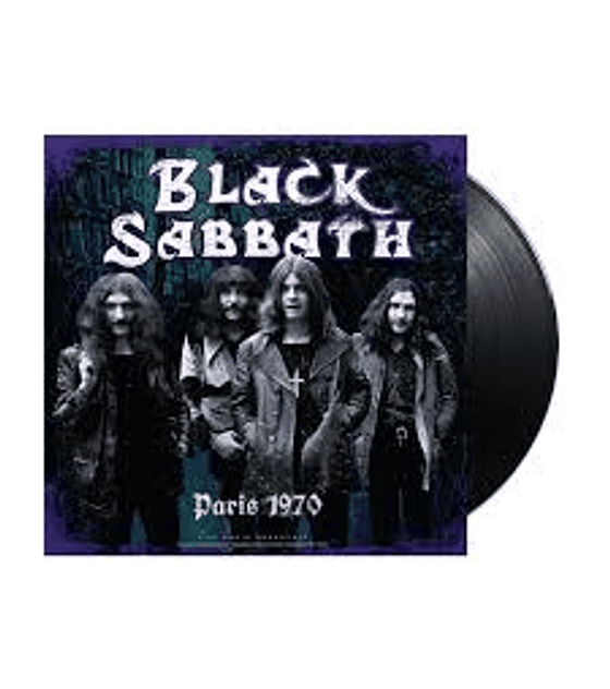 BLACK SABBATH - PARIS 1970 - VINILO