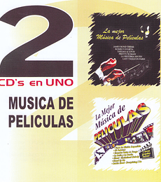 2 CD'S EN UNO -- MÚSICA DE PELÍCULAS --1 CD