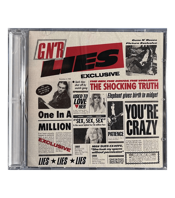 GUNS N ROSES -- GNR -- CD