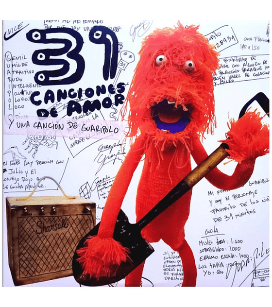 31 MINUTOS - 31 CANCIONES DE AMOR Y UNA CANCIÓN DE GUARIPOLO -- VINILO