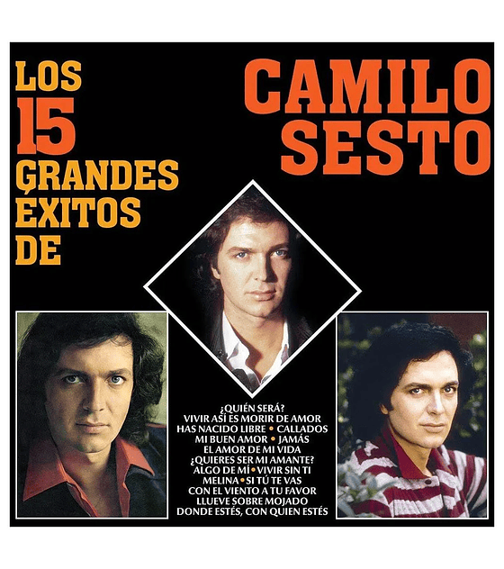 CAMILO SESTO - 15 GRANDES EXITOS VOL.1 - (TRANSLUCENT RED --  VINILO