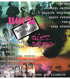 ROCK EN TU IDIOMA 10 AÑOS - VARIOUS ARTIST - 10 AÑOS -- 3 VINILOS