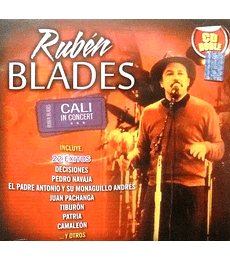 RUBEN BLADES -- CALI IN CONCERT -- 2 CDs