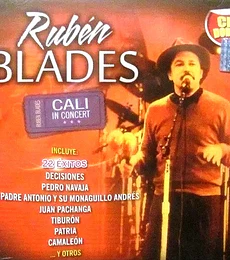 RUBEN BLADES -- CALI IN CONCERT -- 2 CDs