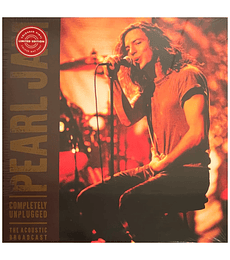 PEARL JAM - COMPLETELY UNPLUGGED -- (RED VINYL) -- 2 VINILOS