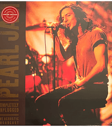 PEARL JAM - COMPLETELY UNPLUGGED -- (RED VINYL) -- 2 VINILOS