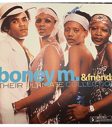 BONEY M & FRIENDS - THEIR ULTIMAT COLLECTION -- VINILO