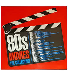 THE 80 S MOVIES THE COLLECTION - VARIOUS ARTIST -- 2  VINILOS