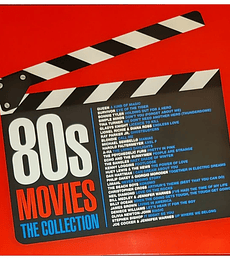 THE 80 S MOVIES THE COLLECTION - VARIOUS ARTIST -- 2  VINILOS