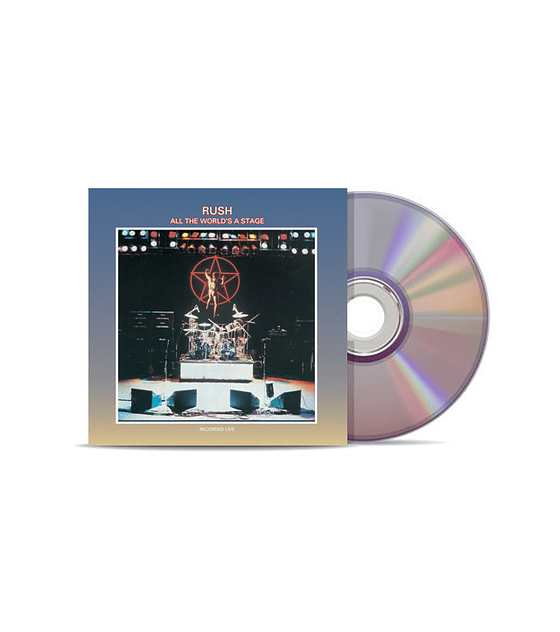 RUSH – ALL THE WORLD’S A STAGE -- CD