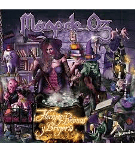 MAGO DE OZ - HECHIZOS POCIMAS Y BRUJERIA - CD