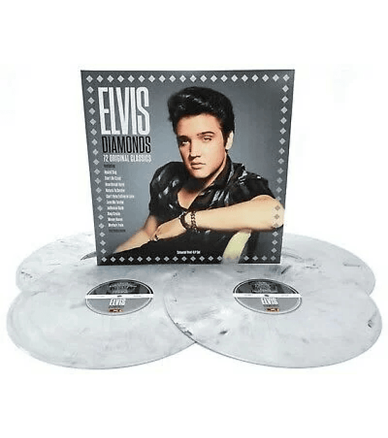 ELVIS PRESLEY -- DIAMONDS -- 4 VINILOS  --  (BOX)