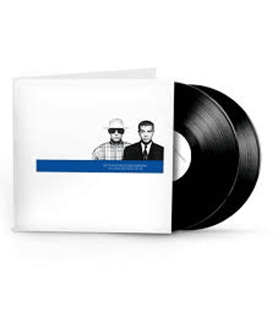 PET SHOP BOYS - DISCOGRAPHY: THE SINGLES COLLECTION -- 2 VINILOS