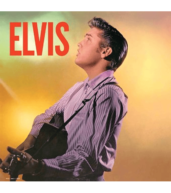 ELVIS PRESLEY -- ELVIS --  ORANGE VINILO