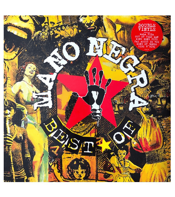 MANO NEGRA - BEST OF MANO NEGRA --  2  VINILOS
