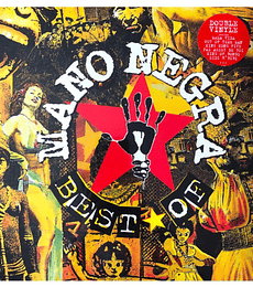 MANO NEGRA - BEST OF MANO NEGRA --  2  VINILOS