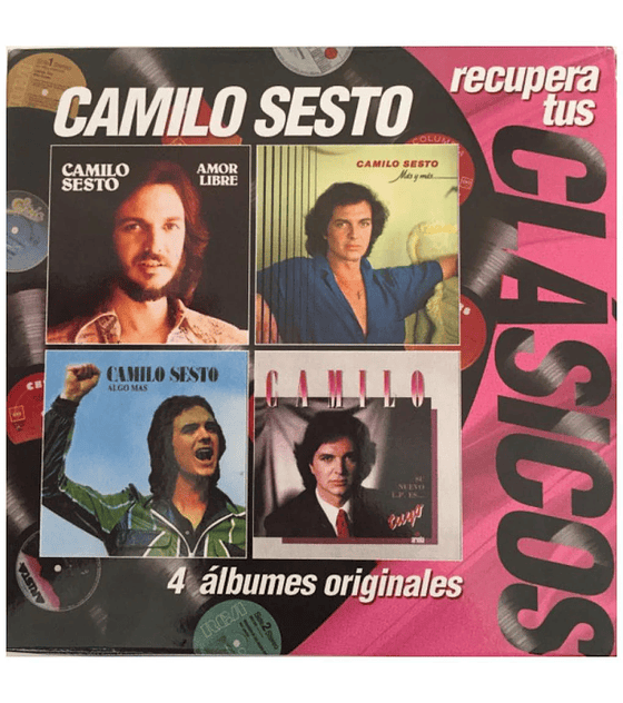 CAMILO SESTO - RECUPERA TUS CLASICOS -- 4 ALBUMES --  CD