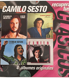 CAMILO SESTO - RECUPERA TUS CLASICOS -- 4 ALBUMES --  CD