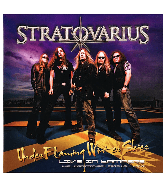 STRATOVARIUS - UNDER FLAMING WINTER SKIES: LIVE IN TAMPERE -- 2 CD