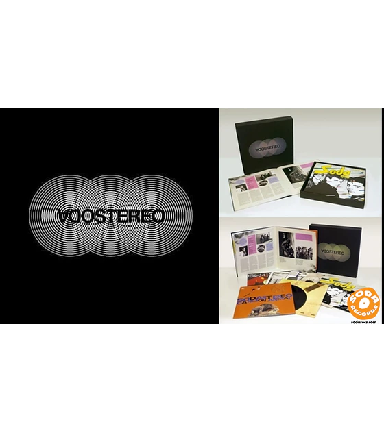 SODA STEREO - CAJA NEGRA (7 VINILOS) -- BOXSET