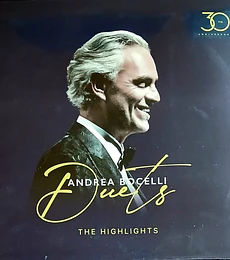 ANDREA BOCELLI - THE DUETS -- VINILO