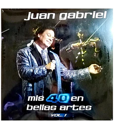 JUAN GABRIEL - MIS 40 EN BELLAS ARTES V.1  -- 2 VINILOS