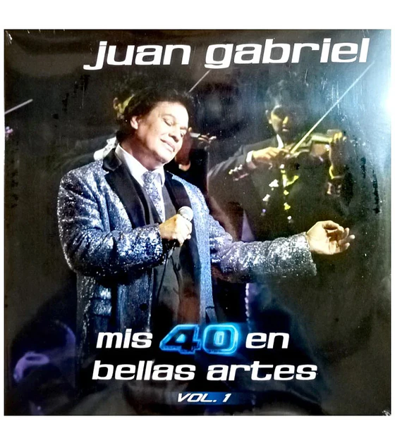 JUAN GABRIEL - MIS 40 EN BELLAS ARTES V.1  -- 2 VINILOS