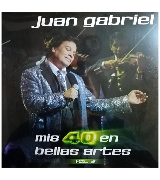 JUAN GABRIEL - MIS 40 EN BELLAS ARTES V.2 --- 2  VINILO